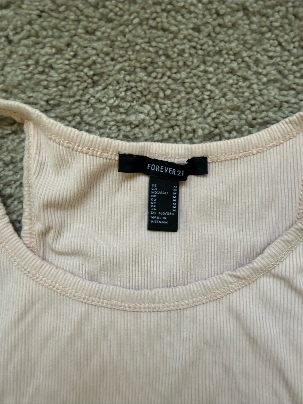 Forever 21 tank top pink medium - Picture 2 of 5